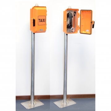 Pole for TAXI telephones